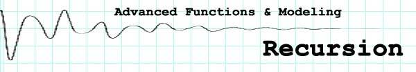 Advanced Functions and Modeling