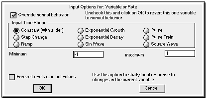 Override Options