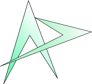 Logo with my First and Last Initials (A.P.), but Modernized