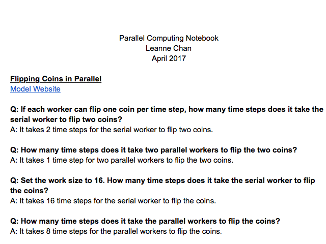 Parallel Computing Notebook