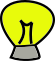 A lightbulb icon